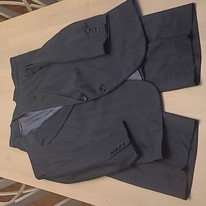 VTG EUC Murray Bittman Blue/Grey Custom Made Suit